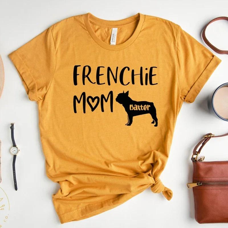 Frenchie Mom Baster  T    ׷ Tee ..